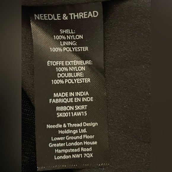 - Needle & Thread Embellished Tulle Lace Midi Skirt. - Picture 11 of 12